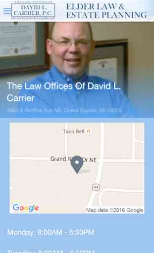 David Carrier App 1