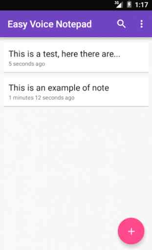 Easy Voice Notepad - Notes 1