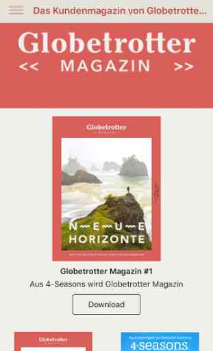 Globetrotter Magazin 1