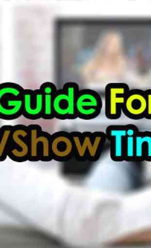 Guide for TVShow Time 2