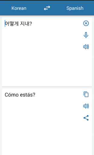 Korean Spanish Translator 2