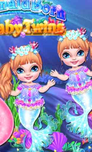 Mermaid Born Baby Twins 4