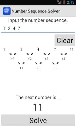 Number Sequence Solver 1