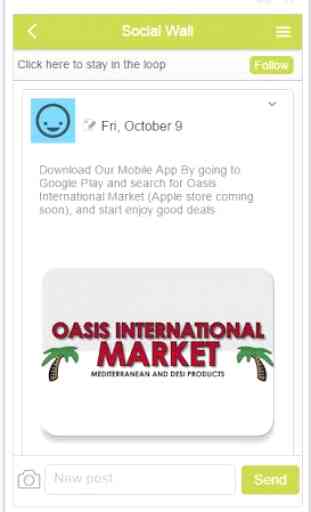 Oasis International Market 2