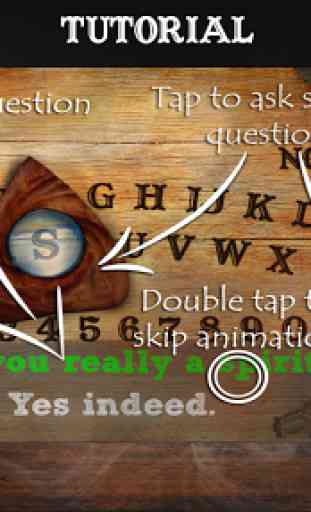 Ouija game: real spirit board 1