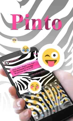 Pinto GO Keyboard Theme Emoji 2
