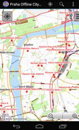 Prague Offline City Map Lite 2