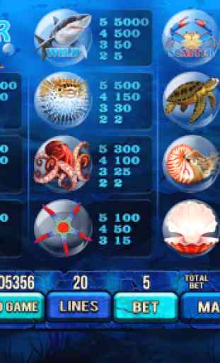 Under The Sea - Slot Machine 3