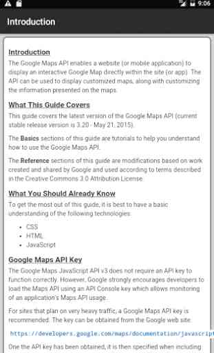 Web API for Google Maps Free 2