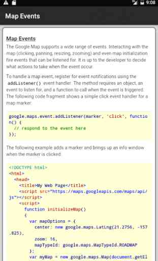 Web API for Google Maps Free 4