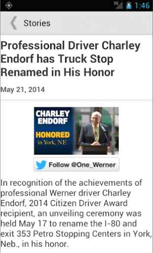 Werner Enterprises News 2
