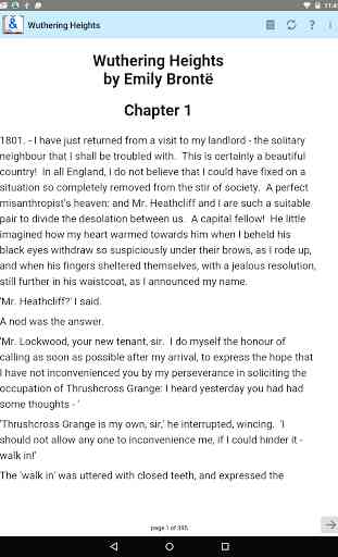 Wuthering Heights Book App 1
