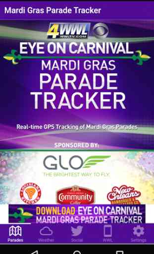 WWL Mardi Gras Parade Tracker 1