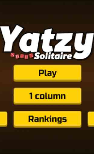 Yatzy Solitaire Lite 1