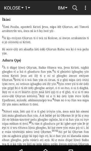 Yoruba Bible 2