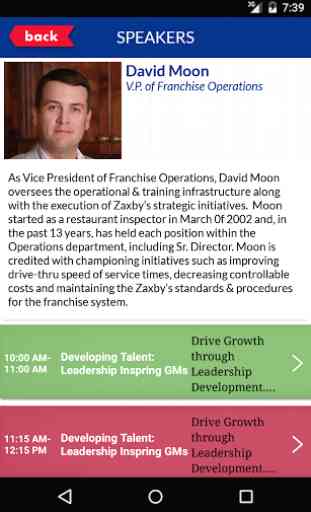 Zaxby's 2015 Fall Conference 3