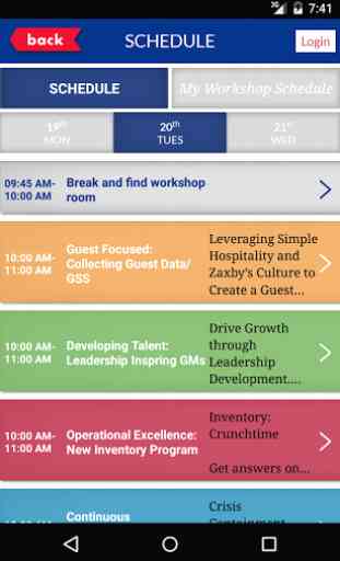 Zaxby's 2015 Fall Conference 4