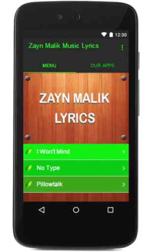 Zayn Malik Music Lyrics 1