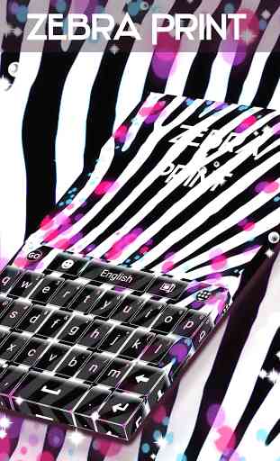 Zebra Print Keyboard 2