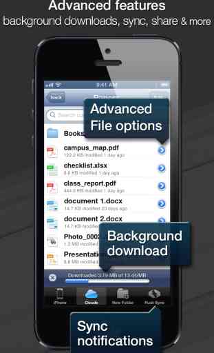 TOP Folders Free App - (File & Folder Manager, PDF, Office Documents, Zip Attach. iFiles Document Reader & Downloader) 3