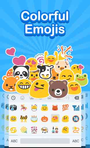 Emoji Keyboard: Cute Emoticons 1