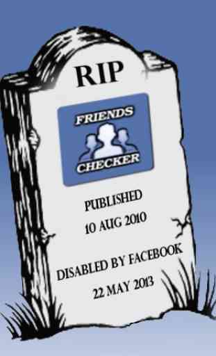 Friends Checker for Facebook 1