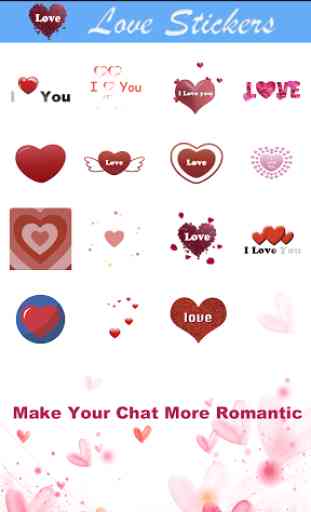 Love Stickers for chat Free 3