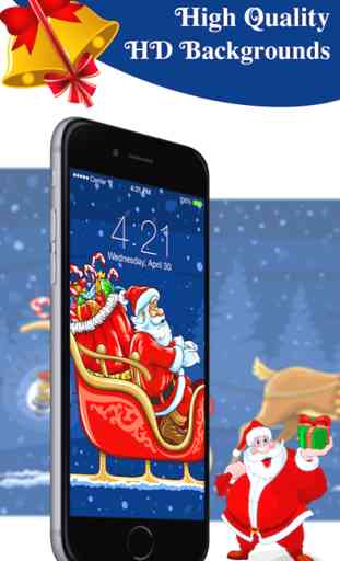 Merry Christmas & Live Wallpapers Holiday 3
