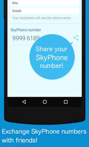 SkyPhone - Free calls 3