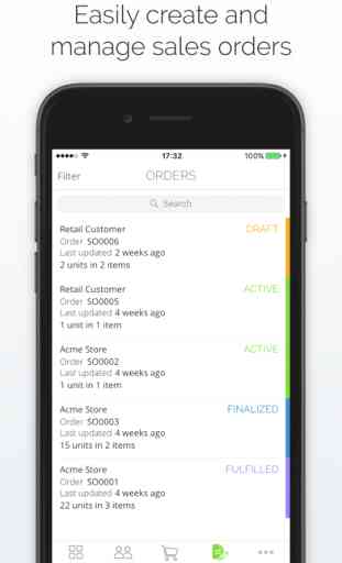TradeGecko Mobile - Inventory, CRM and Sales 3