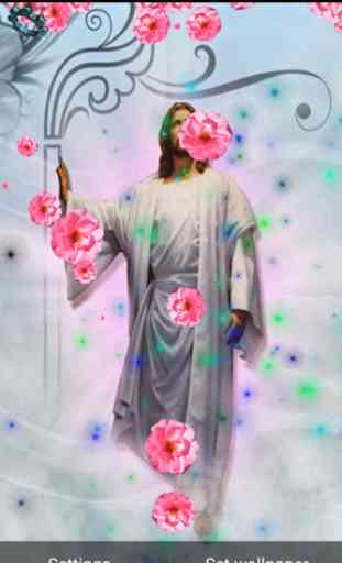 4D Jesus Live Wallpaper 1