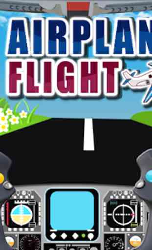 Airplane Flight - Kids 2D Game 2