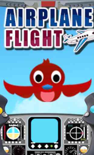 Airplane Flight - Kids 2D Game 3