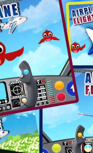 Airplane Flight - Kids 2D Game 4