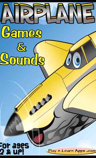 Airplane Games For Kids-Sounds 1