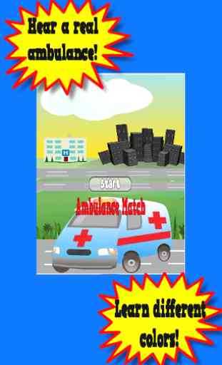 Ambulance Kid Games Match Race 1