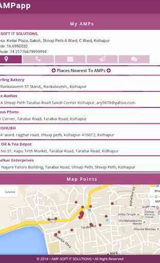 AMPapp - Address Map Point App 3