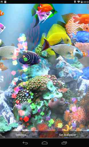 aniPet Aquarium Live Wallpaper 1