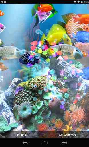 aniPet Aquarium Live Wallpaper 2