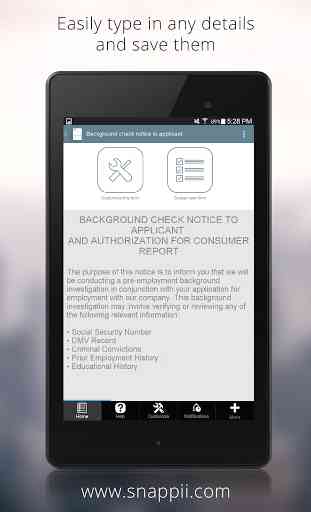 Background Check Notice to App 2