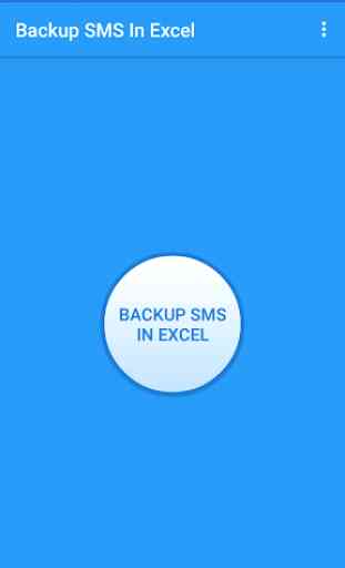 Backup SMS In Excel 1