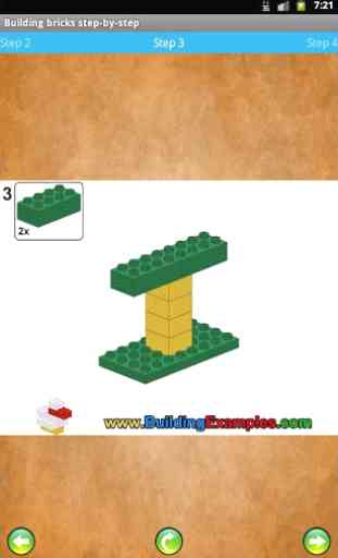 Building bricks step-by-step 2
