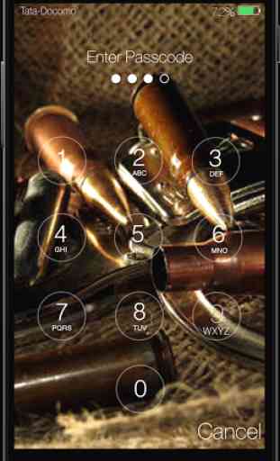 Bullet Keypad LockScreen 3