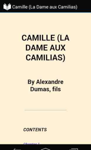 Camille by Alexandre Dumas 1