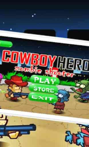 cowboy hero zombie defense 1