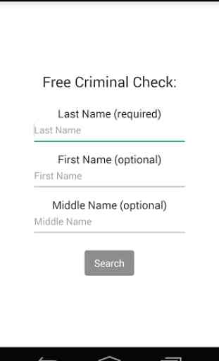 CrimeSpy - Criminal Check 1