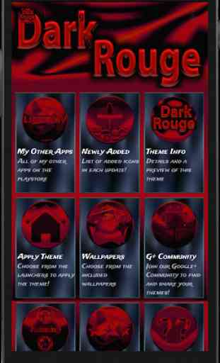 Dark Rouge Icon Pack 4