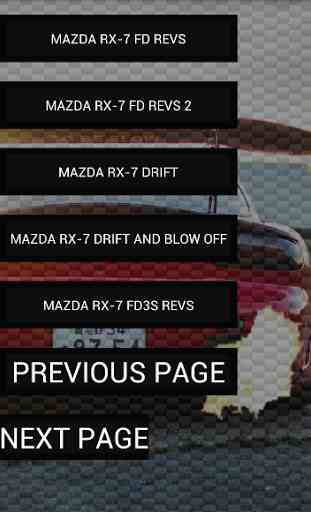 Engine sounds of Mazda RX-7 2