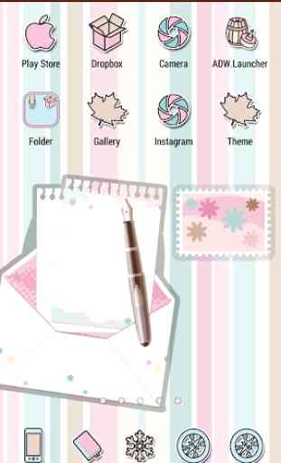 Free Pink Launcher Theme 1