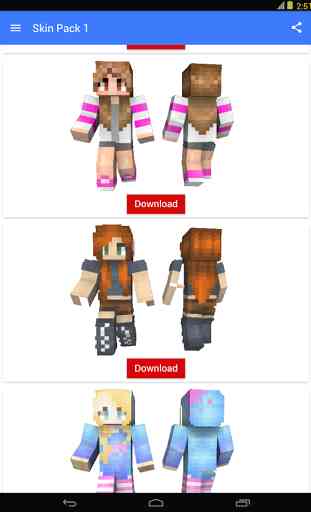 Girl Skins for Minecraft 4